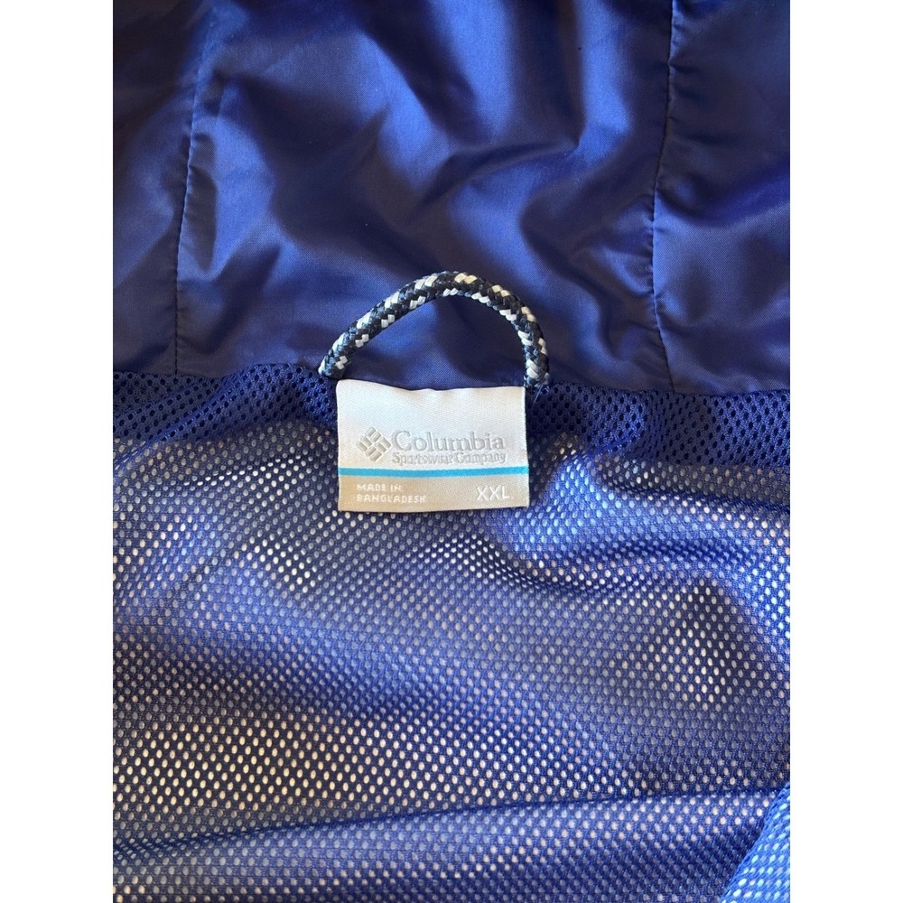 Columbia Womens Lillian Ridge Short Jacket Waterproof Purple/Blue Size XXL EUC - Picture 9 of 13